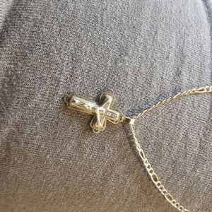 10k Gold Infant Necklace W Pendant